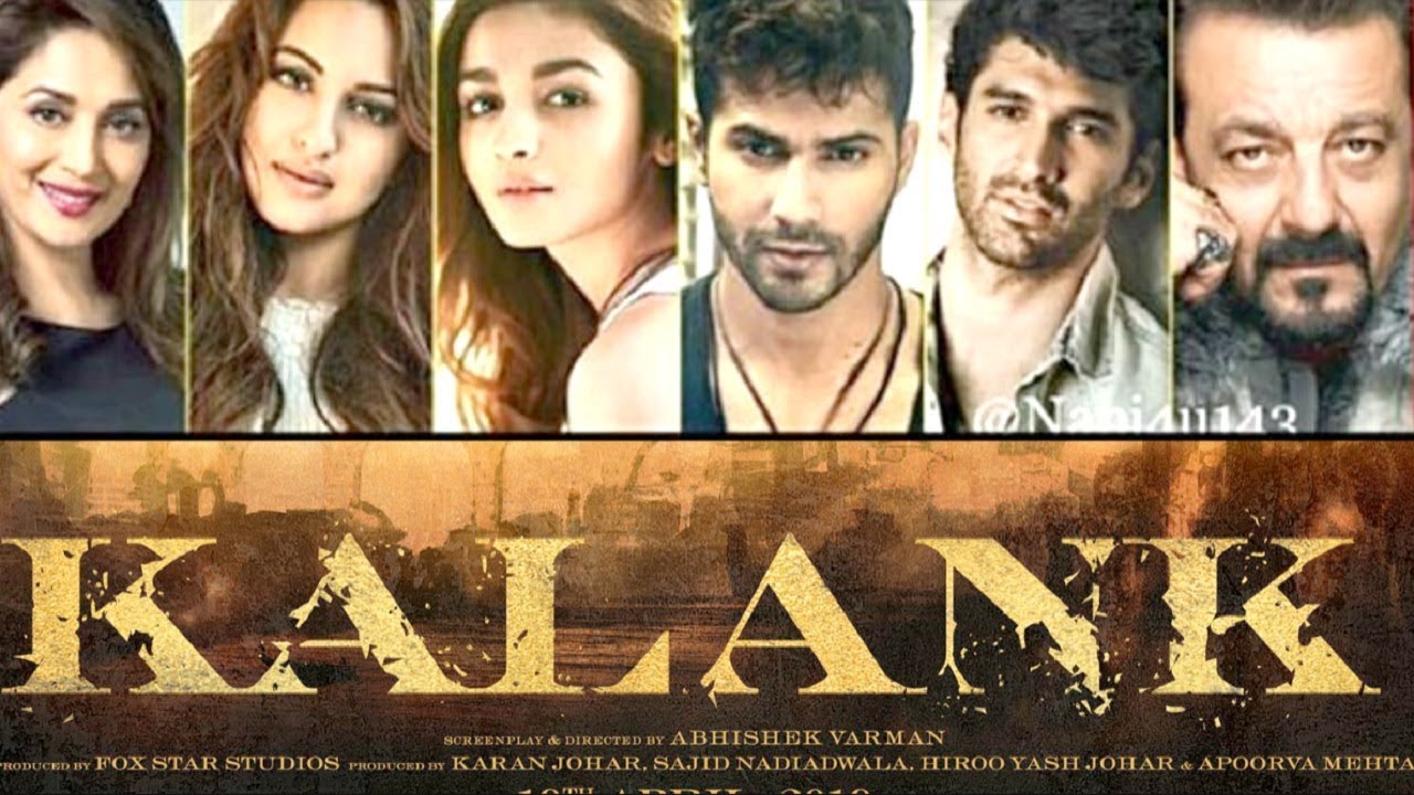 KALANK RELEASE DATE POSTER REVIEW INCOME TRAILER CAST