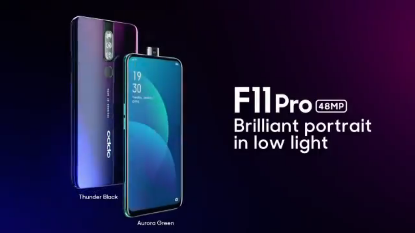 OPPO F11 PRO COMES WITH AN AWESOME SELFIE CAMERA