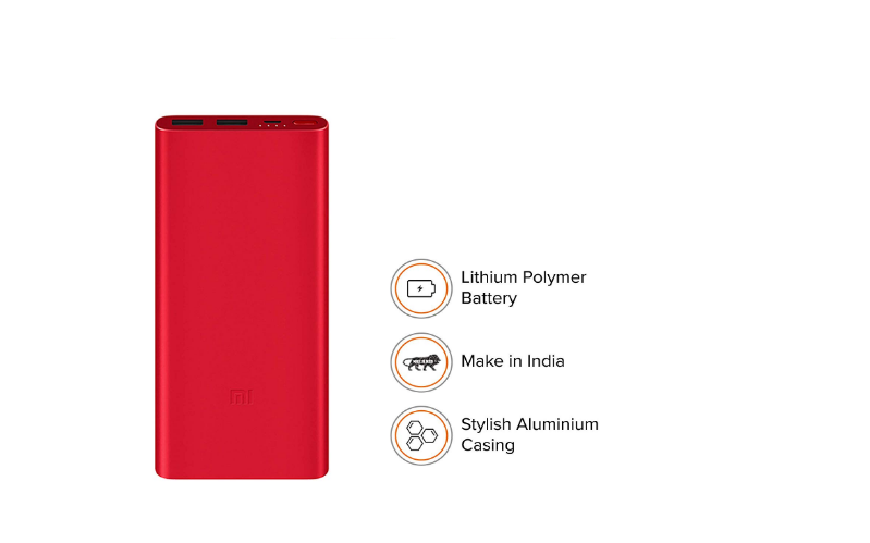 XIAOMI MI POWER BANK 2i FEATURES PRICE IN INDIA