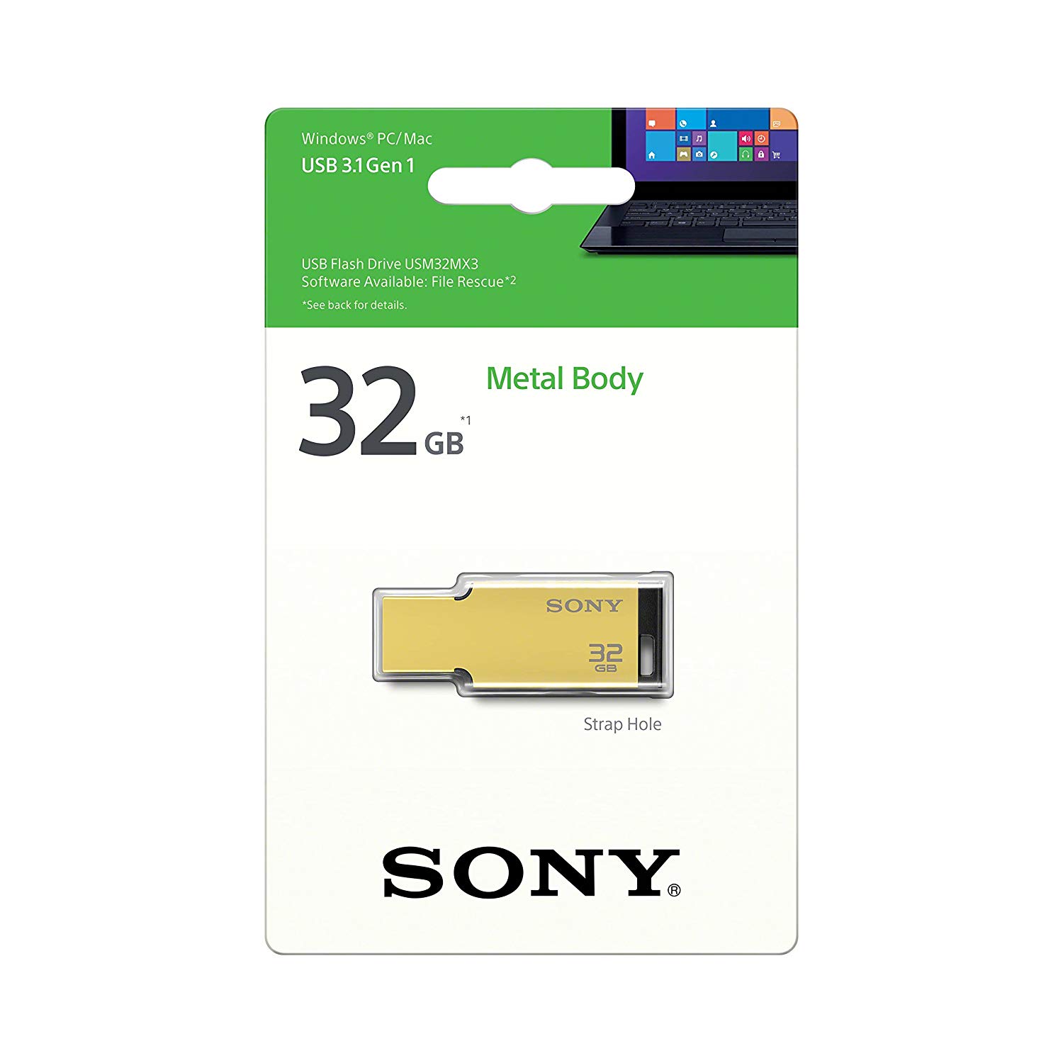 BUY 32GB SONY FLASH DRIVE OF 3.1 USB (GOLD)