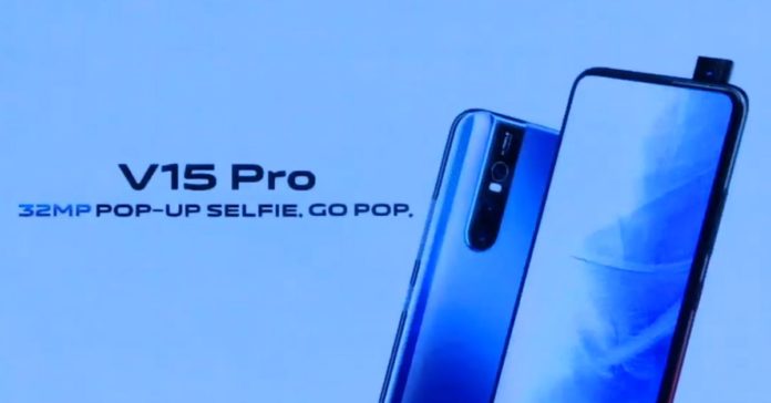 VIVO V15 PRO COMES WITH UNIQUE DESIGN GREAT DISPLAY