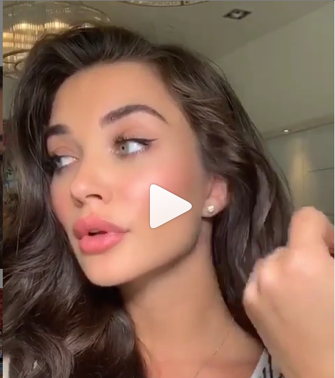 AMY JACKSON DOING MAKEUP FOR VOGUE INDIA PHOTOSHOOT-WATCH NOW