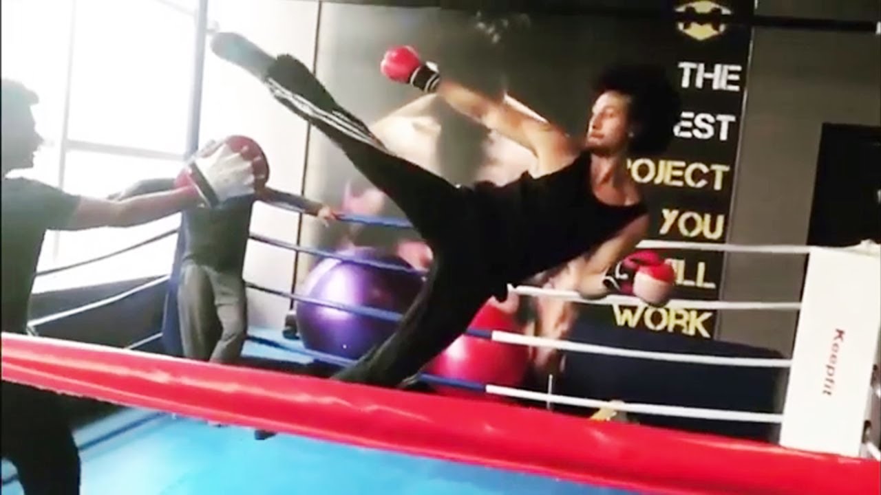 TIGER SHROFF BOXING PRACTICE-WATCH NOW