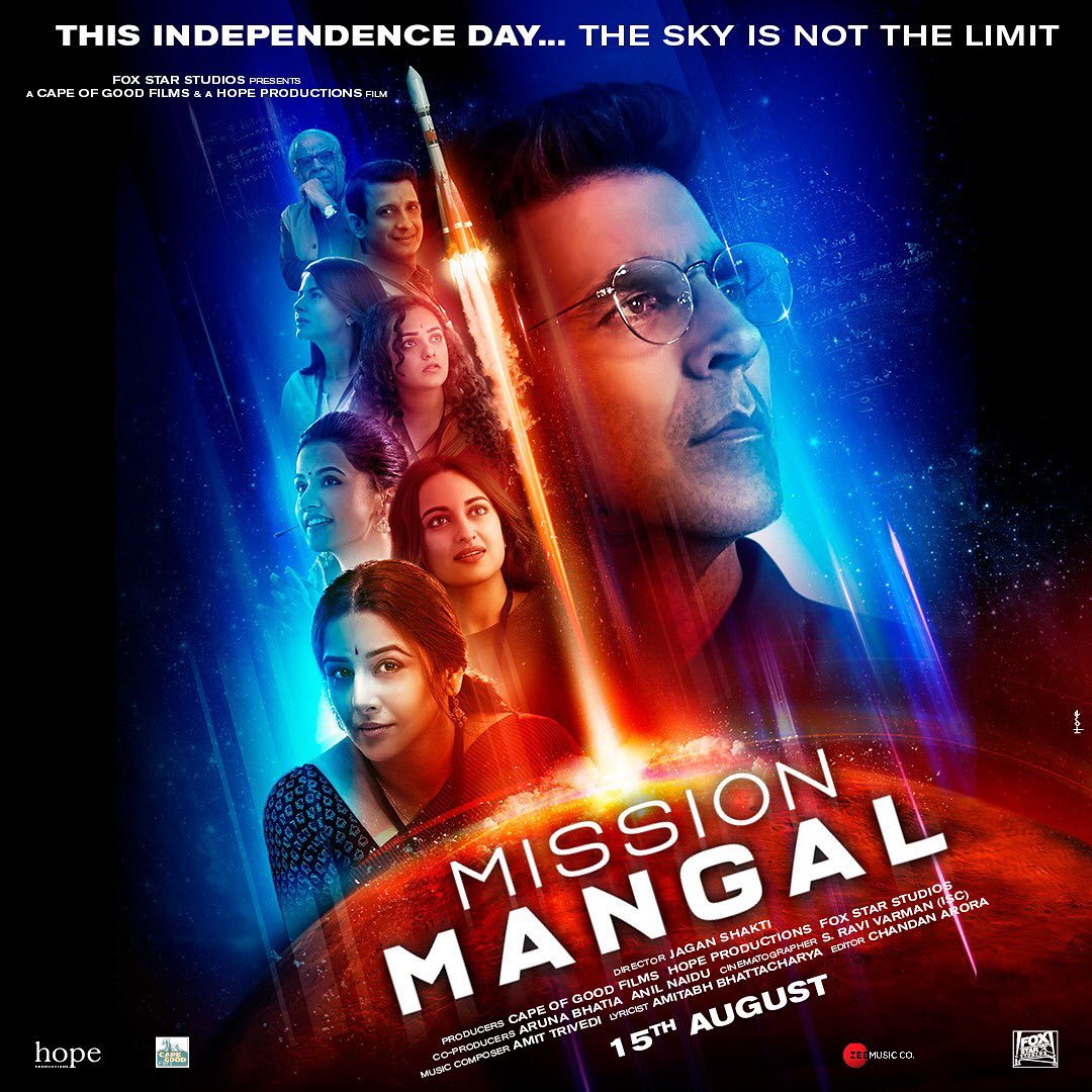 CHECK OUT THE NEW POSTER OF MISSION MANGAL